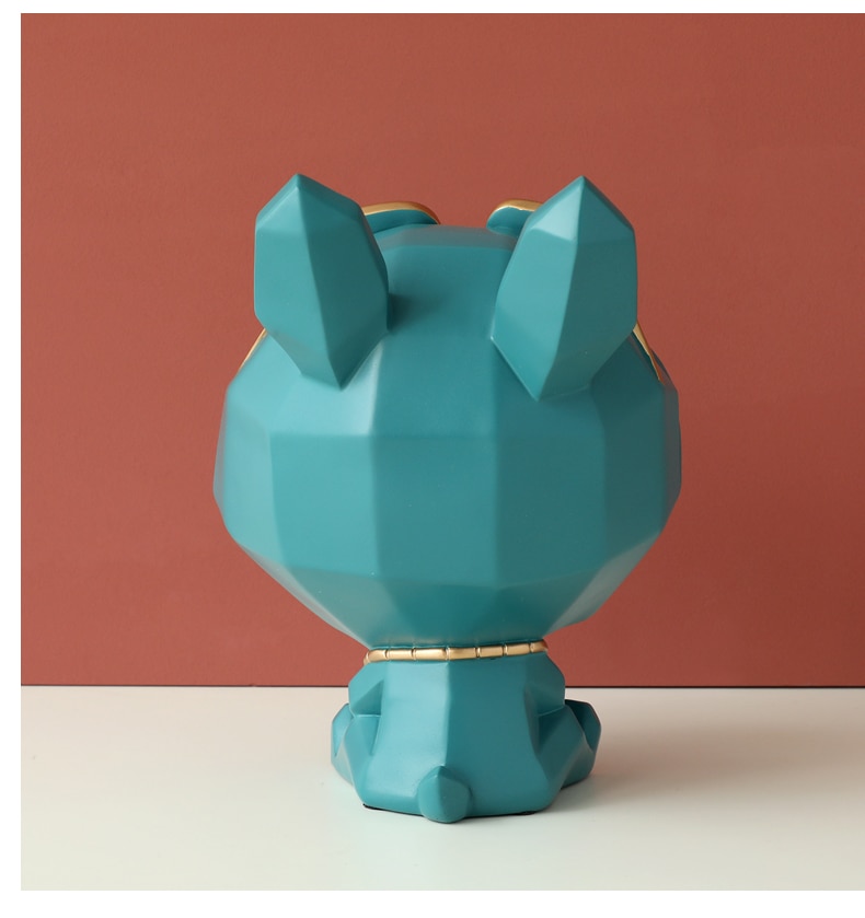 פסלון כלב לאחסון מפתחות ושאר דברים שהולכים לאיבוד במגוון צבעים