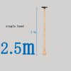 single head 2.5m