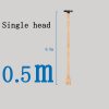 single head 0.5m