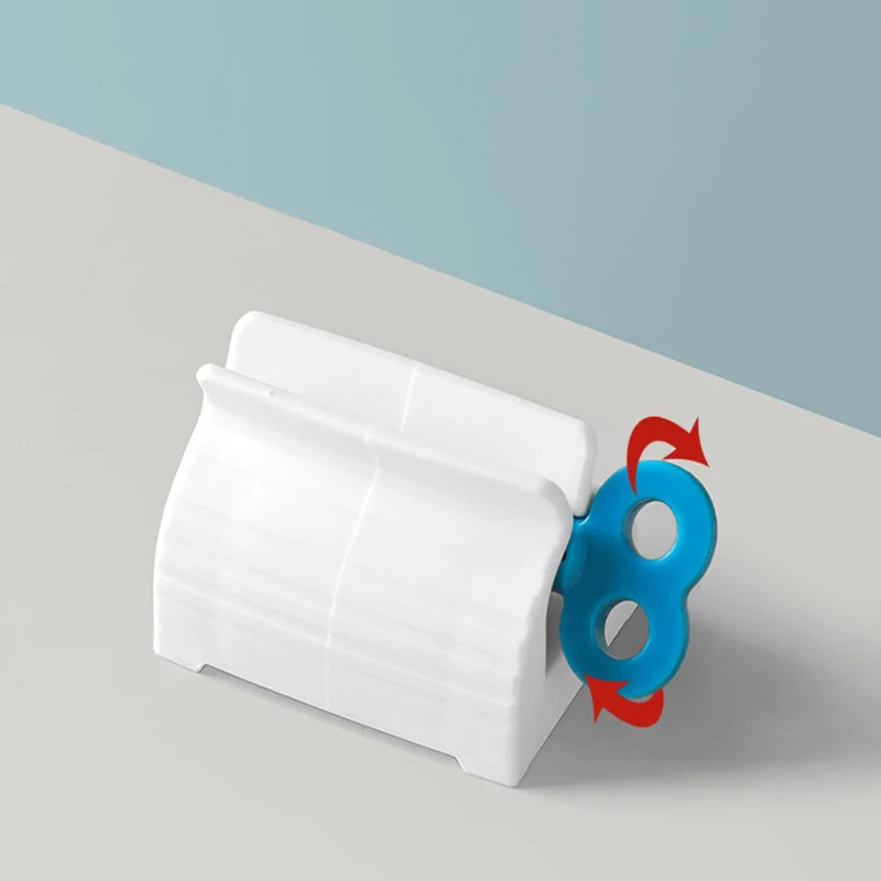 בית משחת שיניים Dispenser מסחטת אביזרי אמבטיה משחת שיניים מחזיק ארגונית צבע לשיער קוסמטי Creative מסחטת אין פסולת