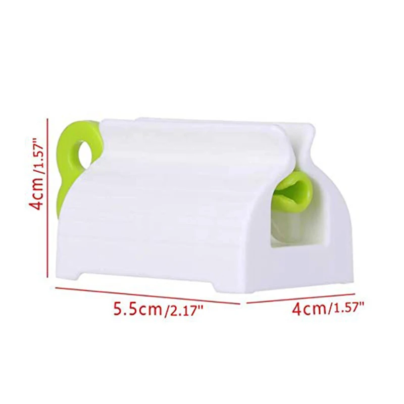 בית משחת שיניים Dispenser מסחטת אביזרי אמבטיה משחת שיניים מחזיק ארגונית צבע לשיער קוסמטי Creative מסחטת אין פסולת