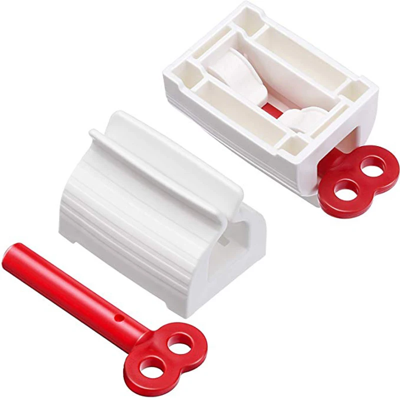 בית משחת שיניים Dispenser מסחטת אביזרי אמבטיה משחת שיניים מחזיק ארגונית צבע לשיער קוסמטי Creative מסחטת אין פסולת